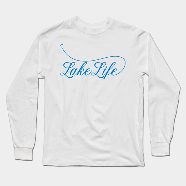 Lake life Long Sleeve T-Shirt by Ombre Dreams